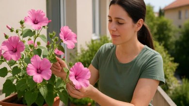 Lavatera mantém flores vivas mesmo em solo pobre com 6 truques comprovados e acessíveis