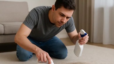 Tapete encardido recupera aparência nova com este método caseiro em 10 minutos