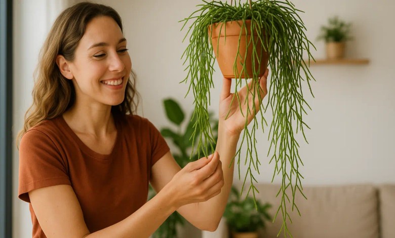 4 truques para fazer os ramos do cacto-macarrão crescerem com força e equilíbrio