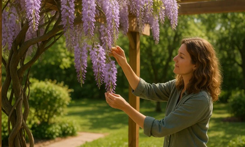 5 formas criativas de usar a Wisteria como elemento decorativo e energético no quintal