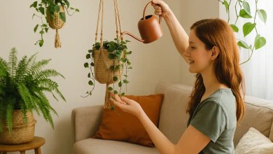 Aprenda a usar plantas suspensas para renovar a decoração sem gastar muito