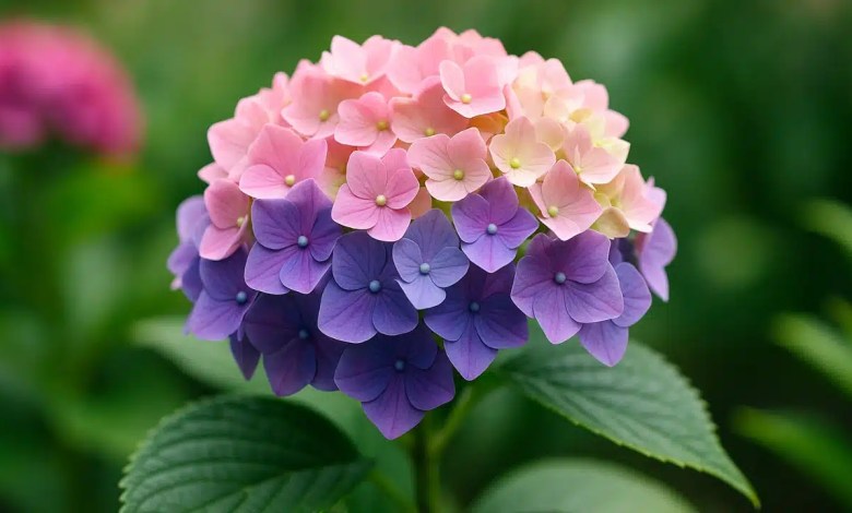 Essa flor que muda de cor conforme o clima e encanta quem vê