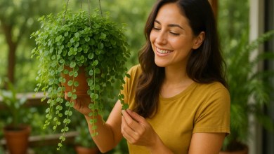 Por que o tostão é tão usado como planta pendente de fácil cultivo