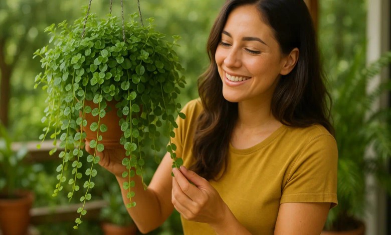 Por que o tostão é tão usado como planta pendente de fácil cultivo