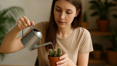 Quando regar mini cactos para evitar apodrecimento das raízes