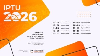 Prefeitura de Divinópolis alerta para vencimento da 7ª parcela do IPTU 2026